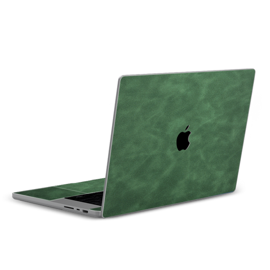 MacBook PRO 16 M1/M2/M3（2021-2023）Scrub Color Leather Skins Green