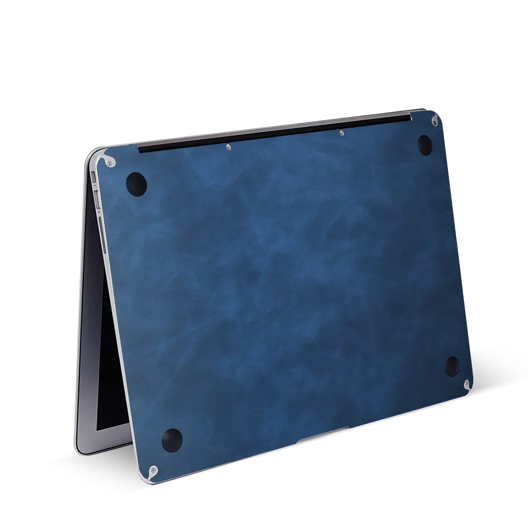 MacBook Pro 14 M4 2024 Scrub Coffee Leather Blue