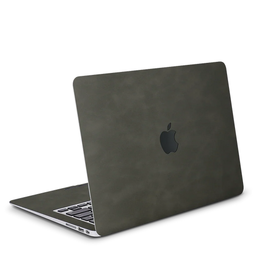 MacBook Pro 14 M4 2024 Scrub Coffee Leather Dark Gray