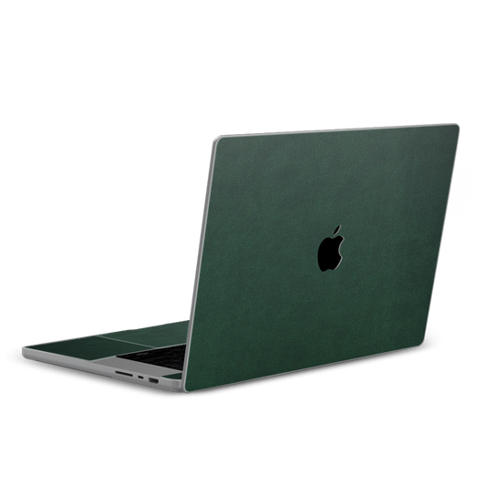 MacBook Pro 16 M4 2024 Plain color Leather Green