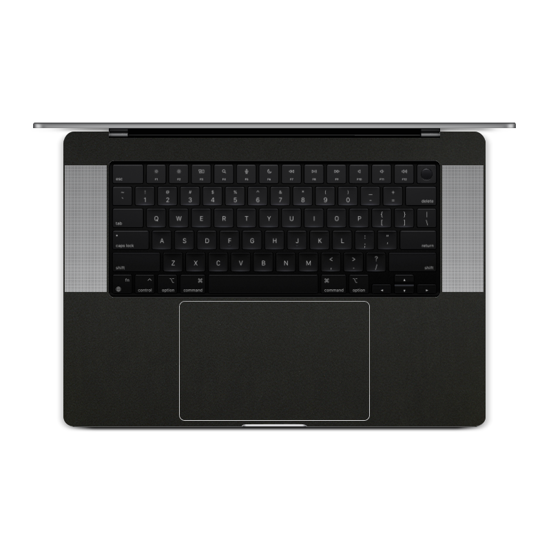 MacBook Pro 16 M4 2024 Plain color Leather Black
