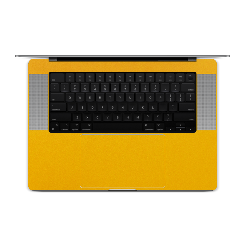 MacBook Pro 16 M4 2024 Plain Color Leather Yellow