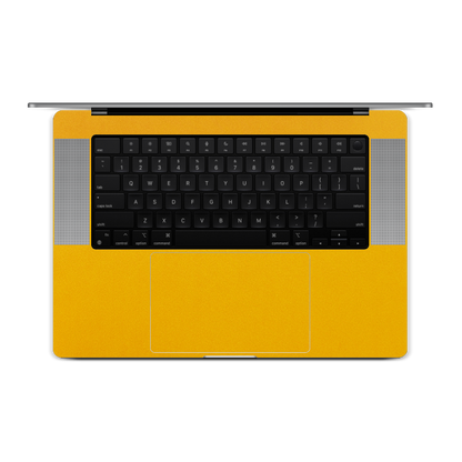 MacBook Pro 16 M4 2024 Plain Color Leather Yellow