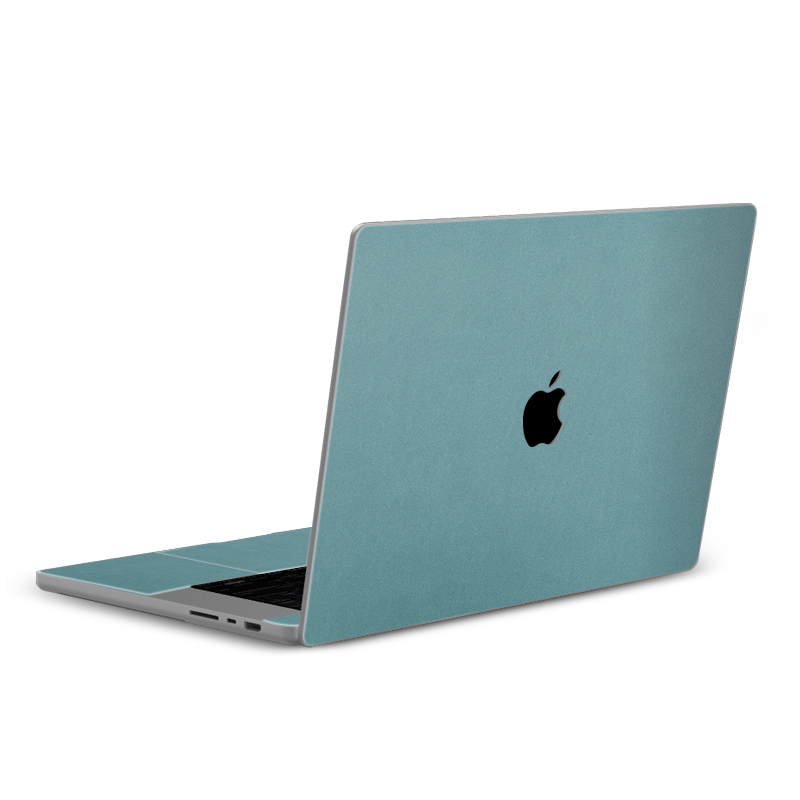 MacBook Pro 16 M4 2024 Plain Color Leather Teal