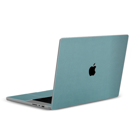 MacBook Pro 16 M4 2024 Plain Color Leather Teal