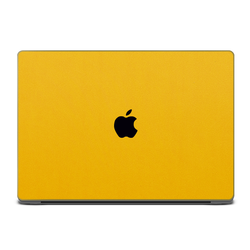 MacBook Pro 16 M4 2024 Plain Color Leather Yellow