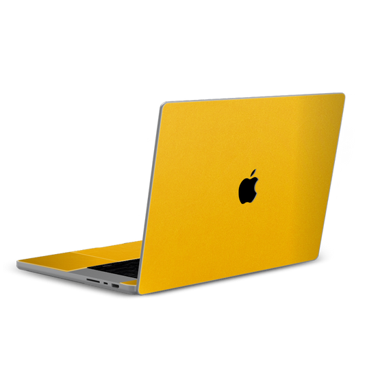 MacBook Pro 16 M4 2024 Plain Color Leather Yellow