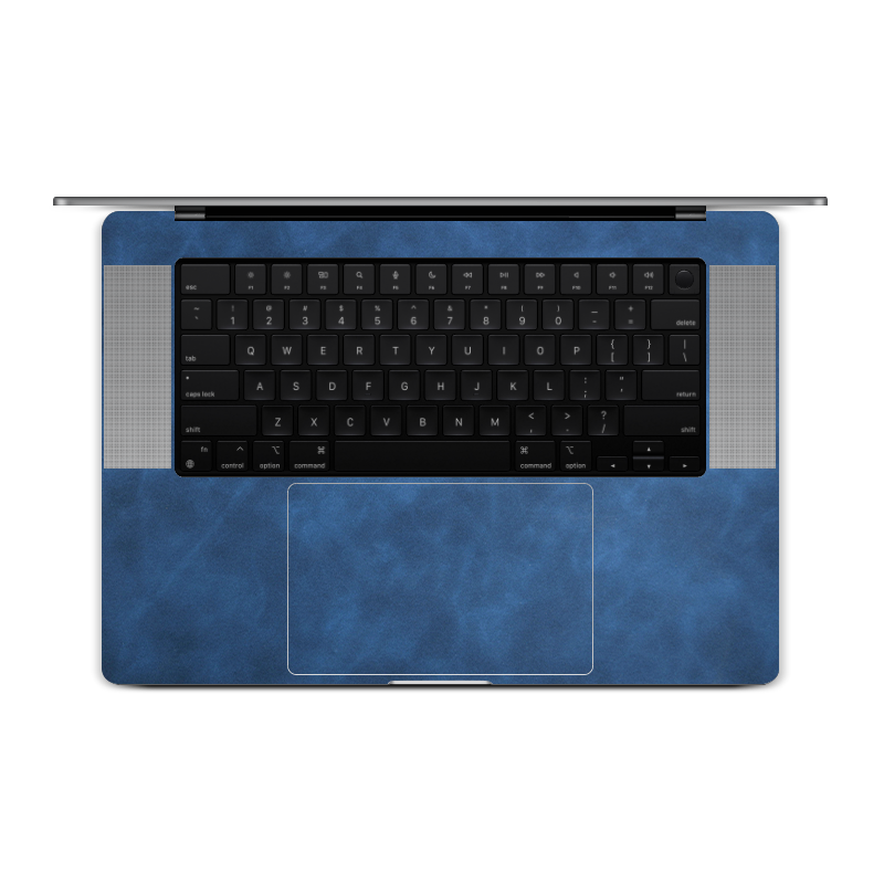 MacBook Pro 16 M4 2024 Scrub Coffee Leather Blue