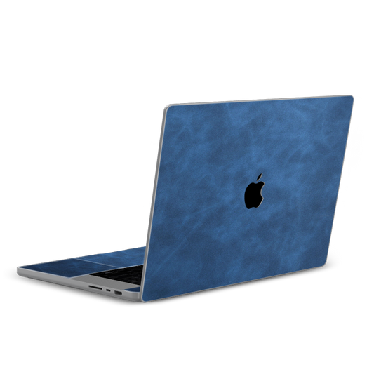 MacBook Pro 16 M4 2024 Scrub Coffee Leather Blue