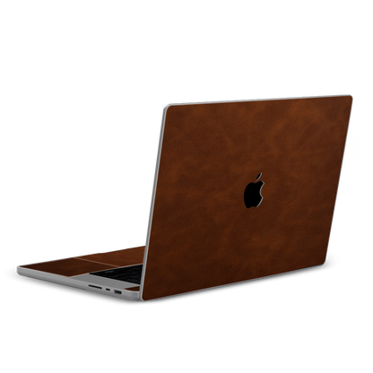 MacBook Pro 16 M4 2024 Scrub Coffee Leather Coffee