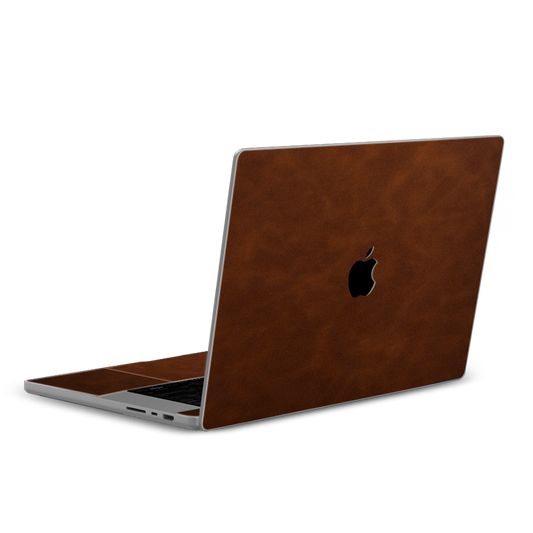MacBook Pro 16 M4 2024 Scrub Coffee Leather Coffee