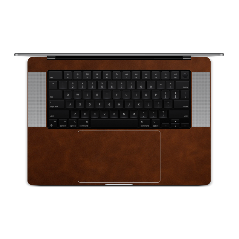 MacBook Pro 16 M4 2024 Scrub Coffee Leather Coffee