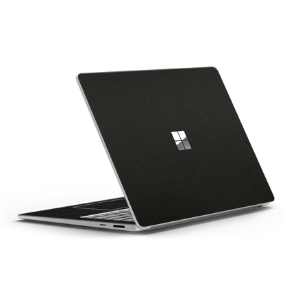 Surface Laptop Plain Color Leather Skins Black