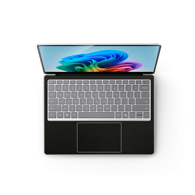 Surface Laptop Plain Color Leather Skins Black