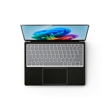 Surface Laptop Plain Color Leather Skins Black