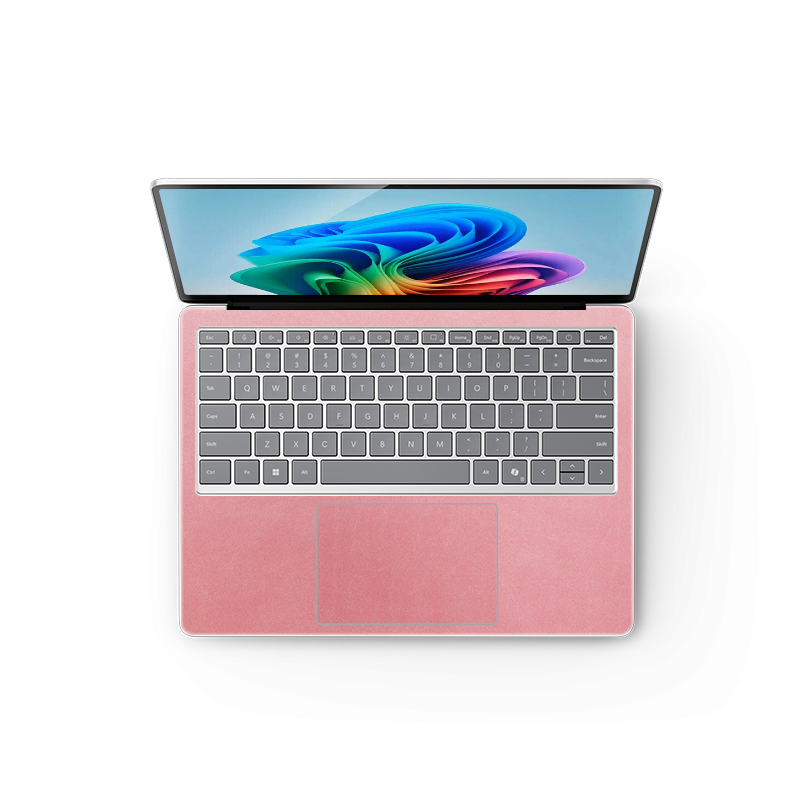 Surface Laptop Plain Color Leather Skins Pink