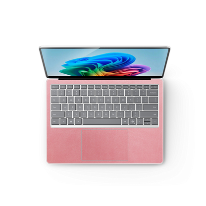 Surface Laptop Plain Color Leather Skins Pink