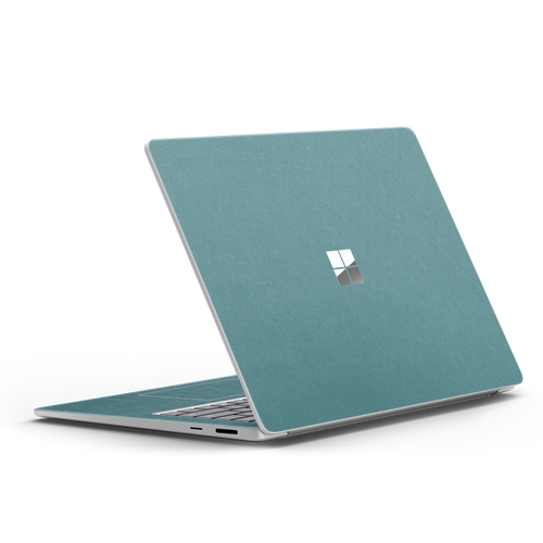 PU Leather Laptop Skin Cover for Microsoft Surface – Minimalist Protective Wrap - Teal