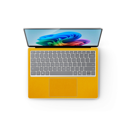 Surface Laptop Plain Color Leather Skins Yellow