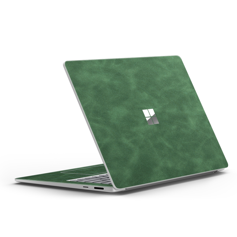 Surface Laptop Scrub Leather Skins Green
