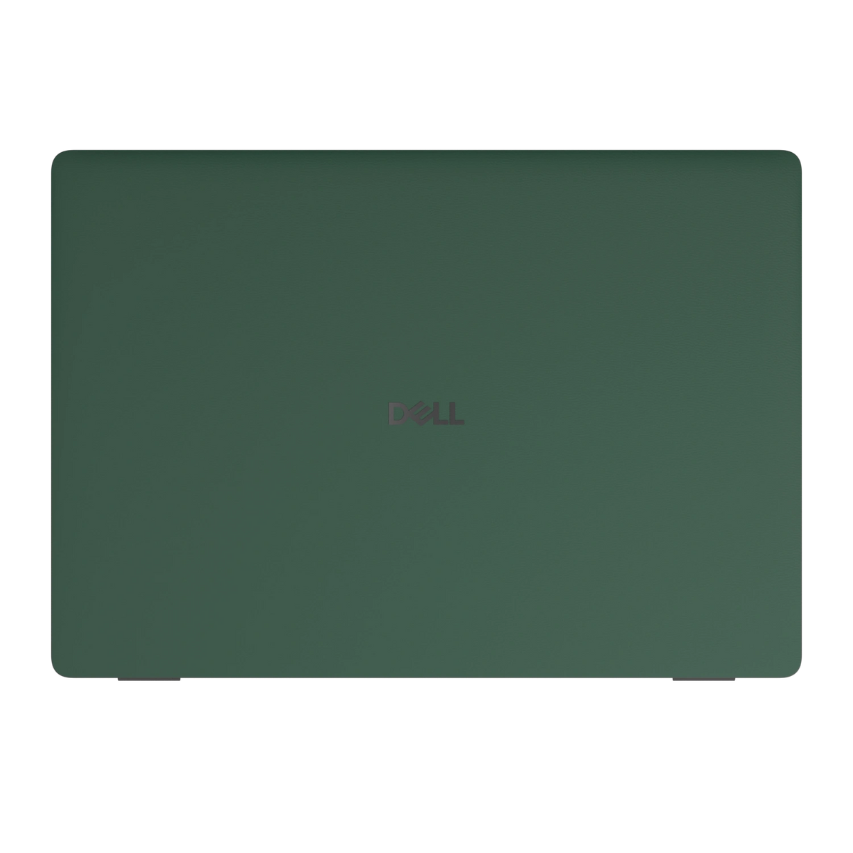 Original Green plain synthetic leather Dell business laptop skin, sku-a view. Rendered on Dell Pro 16 PC16250; exact cuts follow the selected model and coverage.
